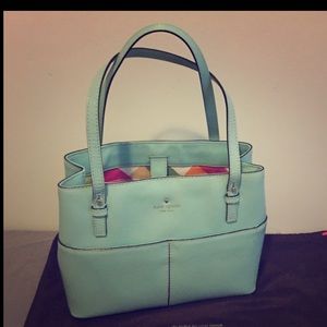 Kate Spade handbag, baby blue